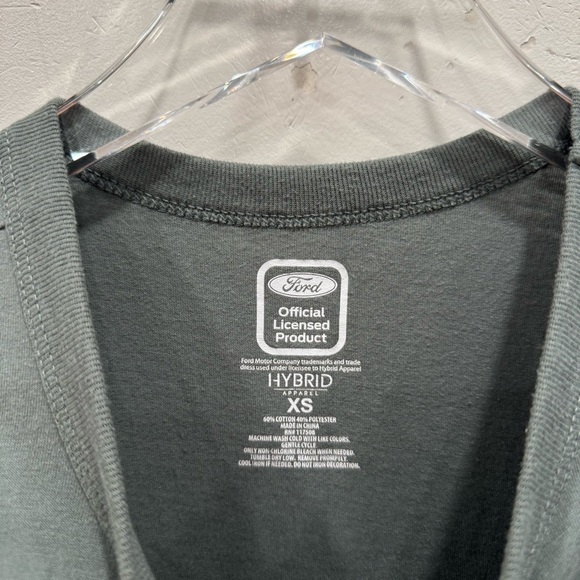 Ford Bronco Casual Short Sleeve Tee Shirt Gray XS Cotton Blend Summer - Picture 3 of 4